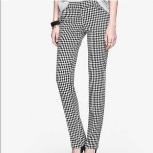 Express Columnist Houndstooth Pattern Pants